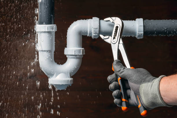 Professional Leak Detection technician working in Albion, IL